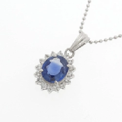 Dây chuyền Sapphire PT900/K18WG 1.02CT - Hàng hiệu Chính hãng 860909