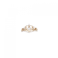 Nhẫn kim cương hình trái tim K18PG 0.30CT 672877