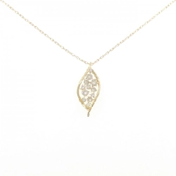 K18YG Dây chuyền kim cương 0.40CT - Hàng hiệu Authentic