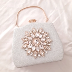 Túi xách clutch bag đính đá 377413