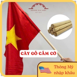Cây gỗ treo cờ Tổ Quốc