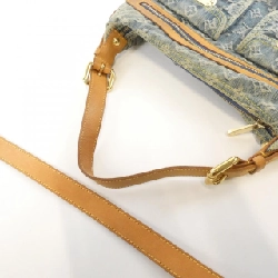 Túi xách vai Louis Vuitton Monogram Denim Baggy PM M95049+J54316 - Hàng hiệu Authentic 765350