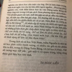 Sử học bị khảo - Đặng Xuân Bảng -trọn bộ 4 quyển trong 1 - sách in năm 1997 762740
