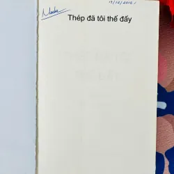 [Kinh điển] Thép đã tôi thế đấy - Nikolai Ostrovsky - Tốt 931655