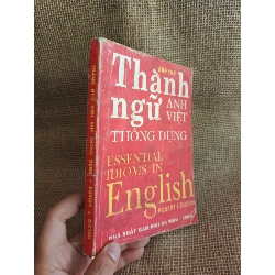 Thành ngữ Anh Việt thông dụng 1994 mới 80% (Từ điển) HCM060526