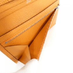 【Sản phẩm chưa sử dụng】Ví Hermes Béarn Soufflé 039078CK 621186