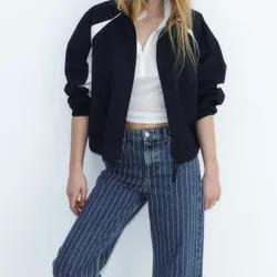 Quần jean suông lưng cao hiệu H&M - hàng Auth 713335