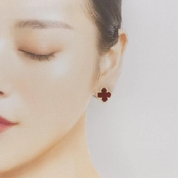 Bông tai Van Cleef & Arpels Vintage Alhambra - Hàng hiệu Authentic 844148