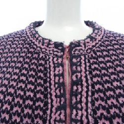 【Mã giảm giá】Áo khoác không cổ CHANEL 641459