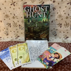 Sách –  GHOSTHUNT 1, Mới 99%, Tặng kèm Postcard sách, Postcard Tô Màu