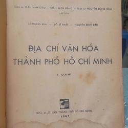 ĐỊA CHÍ VĂN HÓA TP HỒ CHÍ MINH - Trần Văn Giàu , Trần Bạch Đằng 455530
