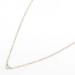 K18YG Solitaire Dây chuyền kim cương 0.12CT - Hàng hiệu Chính hãng 859888