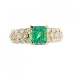 Nhẫn Emerald K18YG 0.95CT - Hàng hiệu Chính hãng 848231