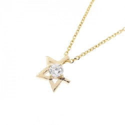 Dây chuyền kim cương 750YG Star - Hàng hiệu Chính hãng 861823