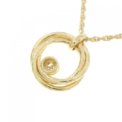 K18YG Dây chuyền kim cương 0.05CT - Hàng hiệu Chính hãng 860206