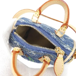 Túi xách charm Cherry bằng denim Monogram Louis Vuitton Micro Speedy M02535 - Hàng hiệu Chính hãng 772301