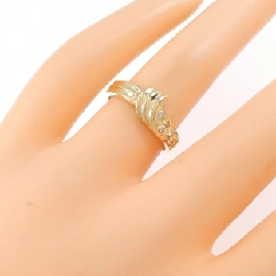 Nhẫn kim cương K18YG 0.07CT 670196