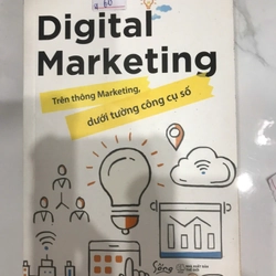 Sách Digital maketing - trên thông maketing dưới tường công cụ sô