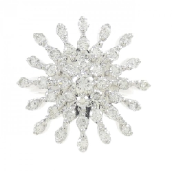 Nhẫn kim cương 750WG 0.18CT - Hàng hiệu Authentic 849498