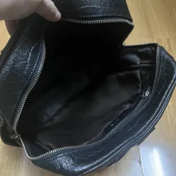 Balo đa năng size 29*30*13 da thật dập vân 2hand 933088