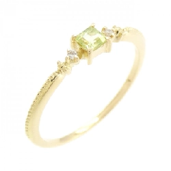 Nhẫn Peridot K18YG - Hàng hiệu Chính hãng