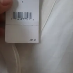 Áo nữ lụa trắng của DKNY 925543