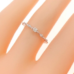 Nhẫn kim cương K10WG 0.05CT 672337