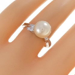 Nhẫn ngọc trai Akoya PT900 8.5mm 666520