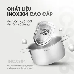 Kalite KCS366 – Bộ nồi inox liền khối cao cấp 780999