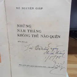 Những năm tháng không thể nào quên - Tổng tập hồi ký đại tướng Võ Nguyên Giáp 564877