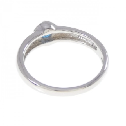 Nhẫn Blue Topaz PT900 - Hàng hiệu Chính hãng 853364