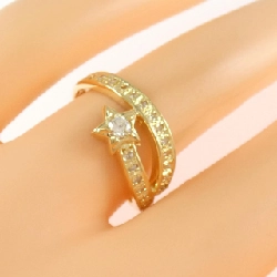 Nhẫn kim cương K18YG 0.09CT - Hàng hiệu chính hãng 854935
