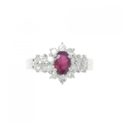 Nhẫn Ruby PT900 0.55CT 671748