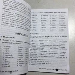 Ôn tập luyện thi trắc nghiệm môn Tiếng Anh 722300