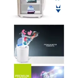 Máy giặt mini bán tự động 760637