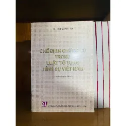 Chế định chứng cứ trong luật tố tụng hình sự Việt Nam - Trần Quang Tiệp GIÁO TRÌNH, CHUYÊN MÔN VAVO0810