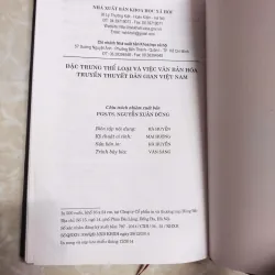 Sách: Đặc trưng thể loại và việc văn bản hóa truyền thuyết dân gian Việt Nam 717438