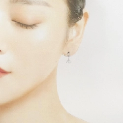 K14WG Bông tai hình trái tim - Hàng hiệu Authentic 868600