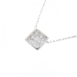 K18WG Dây chuyền kim cương 0.20CT - Hàng hiệu Chính hãng 856970