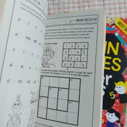 COMBO 2 CUỐN - BRAIN GAMES FOR CLEVER KIDS
& MATHS GAMES FOR CLEVER KIDS 974957