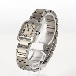 Cartier Tank Française SM W51008Q3 SS Quartz - Hàng hiệu Chính hãng 875237