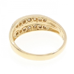 Nhẫn kim cương K18YG 0.61CT 668256