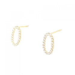 K18YG Bông tai kim cương 0.20CT - Hàng hiệu Chính hãng 875597