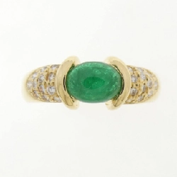 Nhẫn Emerald K18YG 0.90CT - Hàng hiệu Chính hãng 852262