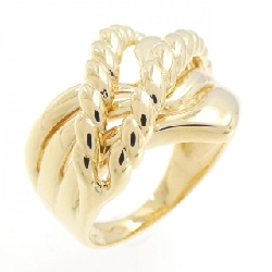 Nhẫn K18YG Ginza Tanaka - Hàng hiệu Chính hãng