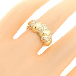 Nhẫn kim cương K18YG 0.33CT 669815