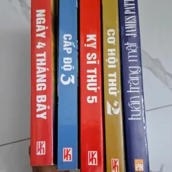 Bộ 5 tiểu thuyết của James Patterson 604784