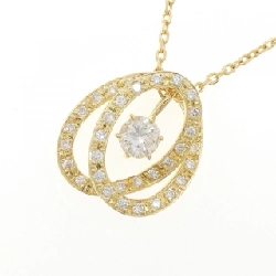 K18YG 2WAY Dây chuyền kim cương 0.56CT - Hàng hiệu Chính hãng 859534