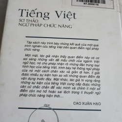 Tiếng Việt sơ thảo ngữ pháp chức năng | Cao Xuân Hạo 530006