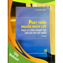 (TẶNG BOOKMARK) Phát triển nguồn nhân lực / Nguyễn Thanh Sách giáo khoa - giáo trình RBK3101
